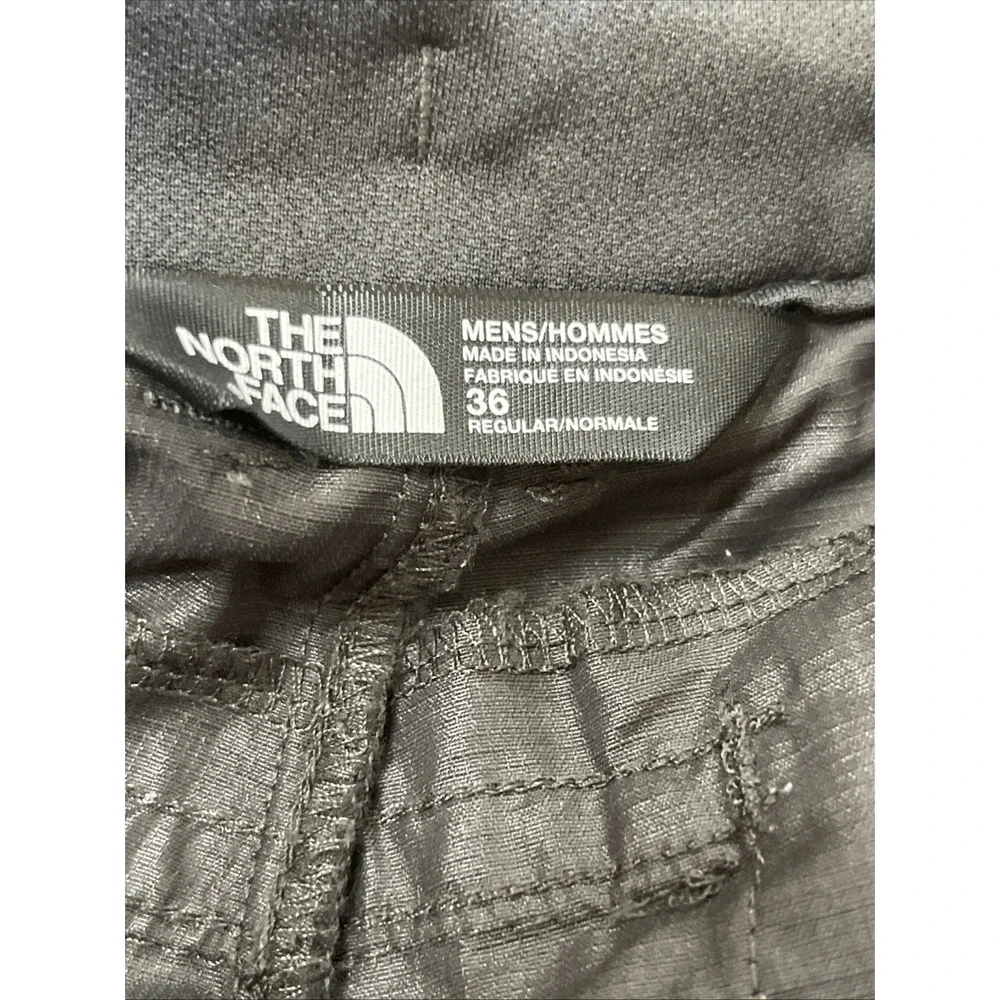 The North Face Pants Mens 36 Gray Convertible Hiking‎ Outdoors Nylon Ripstop